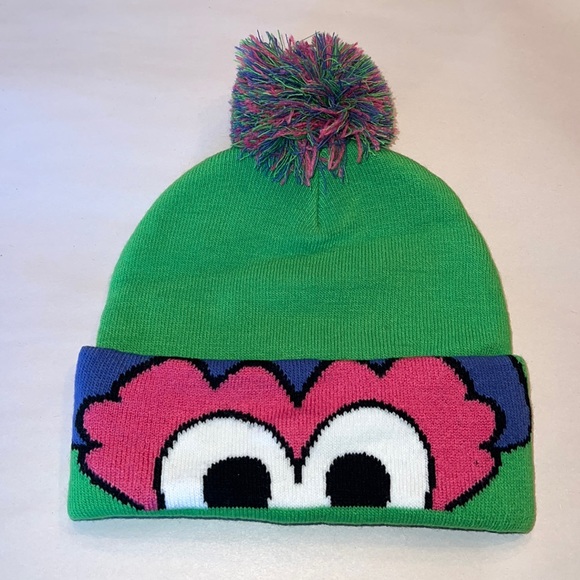 phillie phanatic knit hat